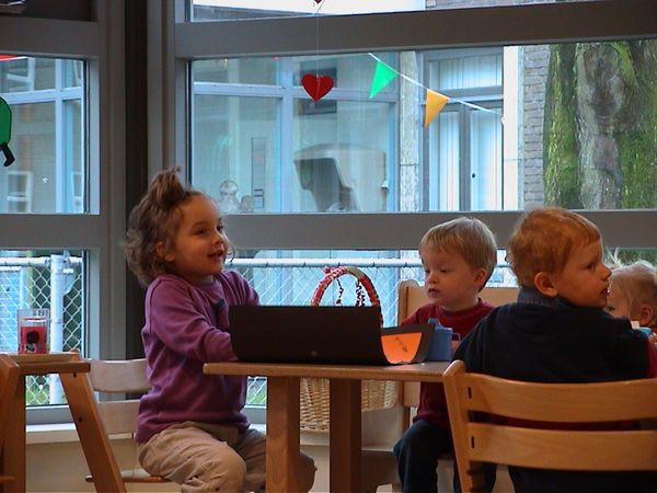 Aan tafel