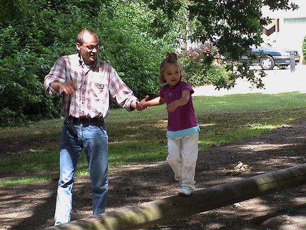 Wandelen weert juli 2001 tim en armin