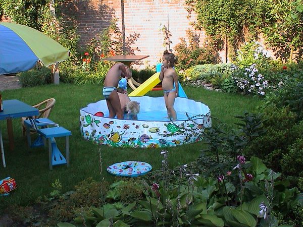 leve het zwembad
